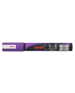 Marker cu creta Uniball – Violet