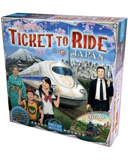 Extensie pentru jocul de societate Ticket to Ride - Japan & Italy