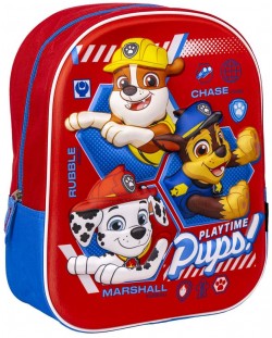 Ghiozdan pentru gradiniță Cerda - 3D Paw Patrol