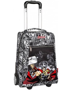 Ghiozdan școlar cu roți  Cool Pack Compact - The Avengers, 36 l