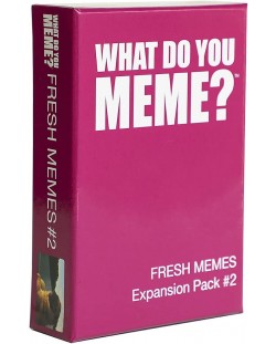 Extindere pentru jocul de societate What Do You Meme? Pachet de expansiune Fresh Memes 2