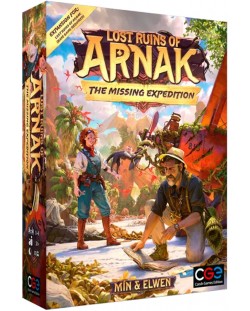 Expansiune pentru jocul de societate Lost Ruins Of Arnak: The Missing Expedition