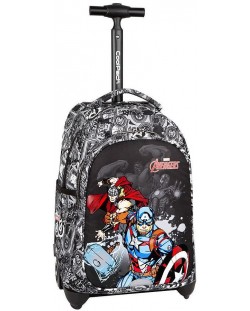 Ghiozdan școlar cu roți Cool Pack Jack - The Avengers, 24 l