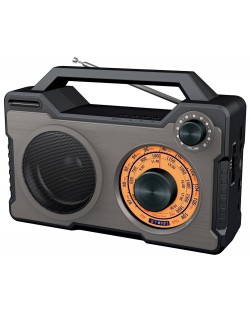 Radio Diva - Retro Box BT 7500, negru/gri