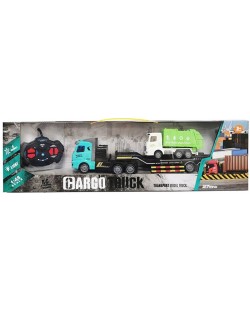 Camion radio-telecomandat Ocie - Transportor cu camion miniatural, 1:48