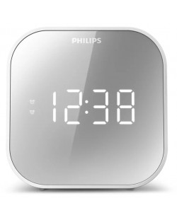 Boxa radio cu ceas Philips - TAR4406/12, alba