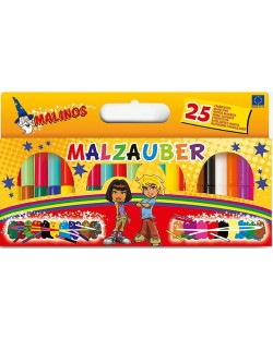 Markere magice multicolore Marvin’s Magic, 25 bucati