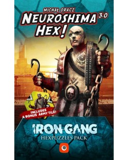 Extensie pentru jocul de societate Neuroshima HEX 3.0 - Iron Gang Hexpuzzles Pack