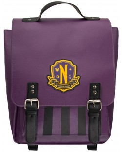 Rucsac CineReplicas Television: Wednesday - Nevermore Academy (Purple)