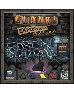 Extensie pentru jocul de societate Clank! Expeditions: Gold and Silk