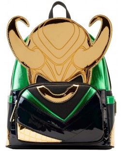 Rucsac Loungefly Marvel: Răzbunătorii - Loki, maestrul răutăților