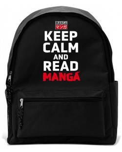 Rucsac ABYstyle Humor: Adult - Keep Calm And Read Manga