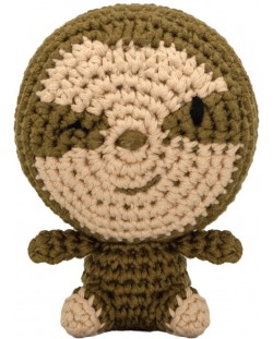 Jucărie tricotată de mână Wild Planet - Sloth, 12 cm