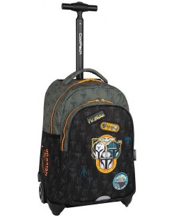 Ghiozdan școlar cu roți Cool Pack Jack - The Mandalorian, 24 l