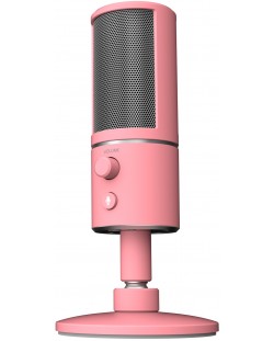 Microfon Razer Seiren x - Quartz, roz