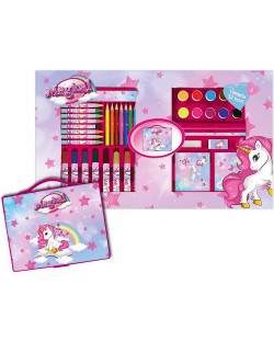 Set de pictură Disney - Unicorn, 52 articole