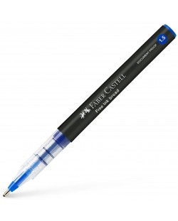 Roller Faber-Castell Free Ink - 1.5 mm, albastru