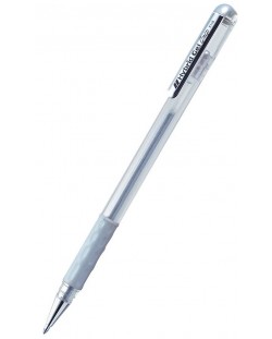 Roller Pentel - Hybrid Metal K 118 M - 0.8mm, argintiu
