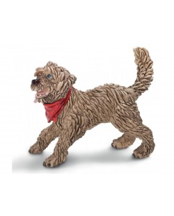 Figurina Schleich Farm Life Dogs - Caine rasa incrucisata, jucandu-se