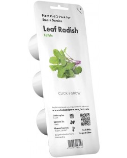 Semințe Click and Grow - Leaf radish, 3 rezerve
