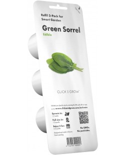 Semințe Click and Grow - Sorrel, 3 rezerve