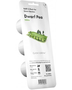 Semințe Click and Grow - Dwarf pea, 3 rezerve