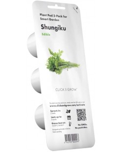 Semințe  Click and Grow - Salata de crizanteme Shungiku, 3 rezerve