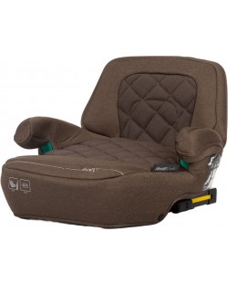 Inaltator scaun auto Chipolino - Safy, IsoFix, i-Size, 125-150 cm, Macadamia