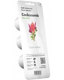 Semințe Click and Grow - Cockscomb, 3 rezerve