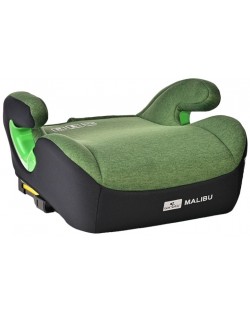 Înălțător auto Lorelli - Malibu, IsoFix, i-Size, 125-150 cm, verde