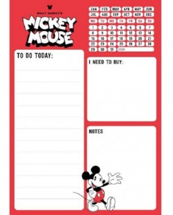 Planner saptamanal Mickey Mouse, A5, 54 de file