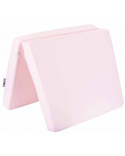 Mini saltea pliabilă KikkaBoo - Dream Big, 40 х 80 х 5 cm, roz