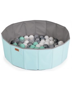 Moni Toys Folding Pool - 90 de bile, mentă