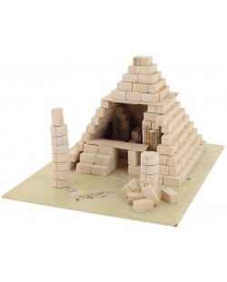 Model asamblabil Trefl Brick Trick Travel - Piramida