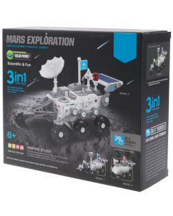 Set de asamblat 3 în 1 Cute Sunlight - Mars Rovers