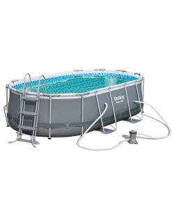 Piscina Bestway - Power Steel, 424 x 250 x 100 cm