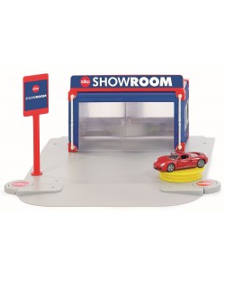 Set de joaca Siku World - Showroom cu masini Porsche Carrera GT