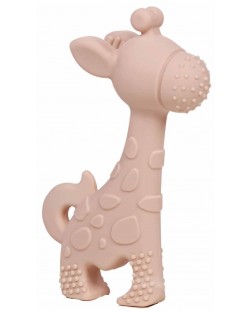 Mestecător de silicon Jane - Girafa, roz