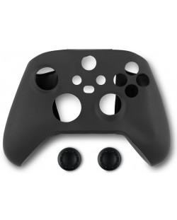 Husa silicon pentru controller  Spartan Gear, pentru Xbox Series, negru