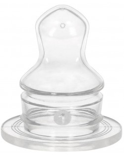 Suzetă din silicon Wee Baby - Classic Orthodonical, 0-6 luni