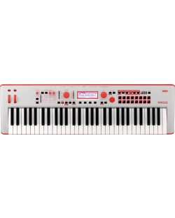 Korg Synthesizer - KROSS 2 61, gri/roșu