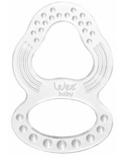 Jucărie pentru dentiție din silicon Wee Baby - triunghi