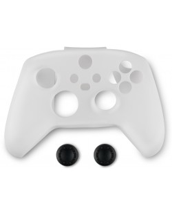 Husa silicon pentru controller Spartan Gear, pentru Xbox Series, alb