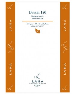 Bloc de schițe Lana Dessin 150 - A5, 50 de coli