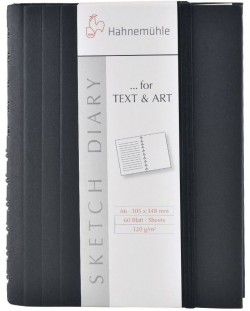 Caiet de schițe Hahnemuhle - Text & Art, А6, 60 foi