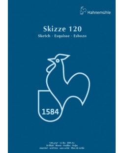 Bloc de schițe Hahnemuhle Skizze 120 - A5, 50 de coli