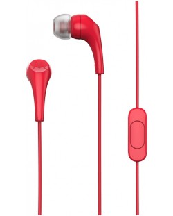 Casti cu microfon Motorola - Ear Buds 2, rosii