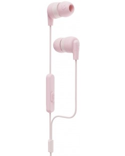 Casti cu microfon Skullcandy - INKD + W/MIC 1, pastels/pink