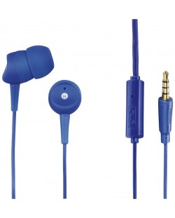 Casti cu microfon Hama - Basic4Phone, albastre