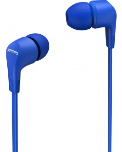 Casti cu microfon Philips - TAE1105BL, albastre